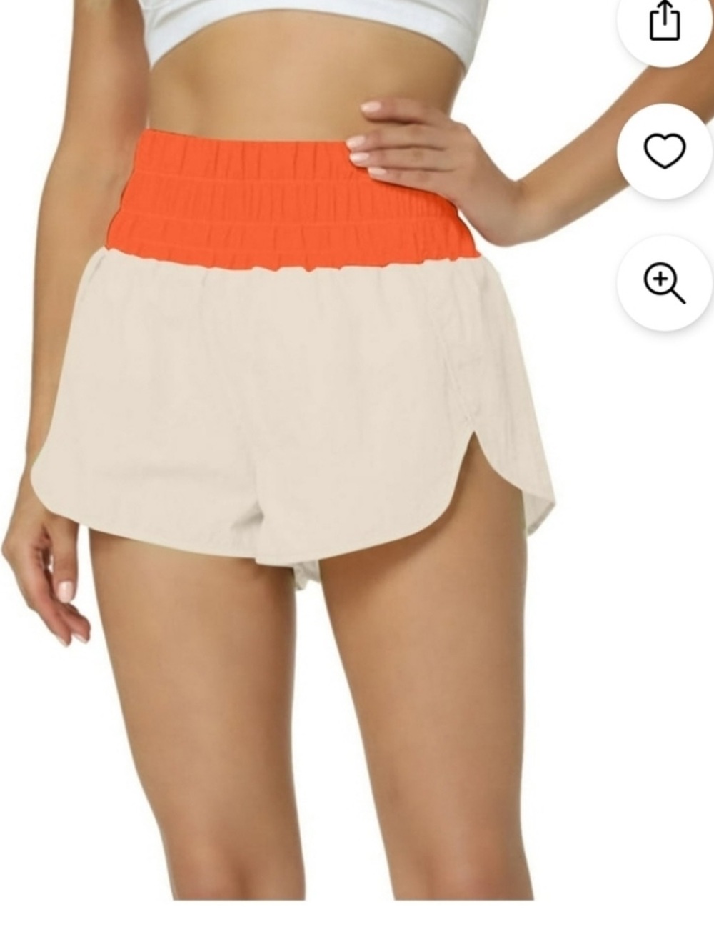 Free People FP movement two tone way home shorts❤️❤️❤️❤️